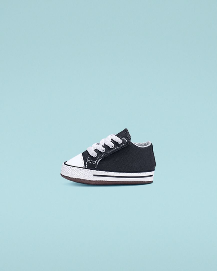 Boys' Converse Chuck Taylor All Star Cribster Easy-On High Top Shoes Black / Beige White | AU 10643Y